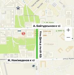 В столице открыли движение на новом участке проспекта Улы Дала