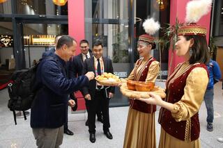 В Астану прибыл президент Международного совета военного спорта