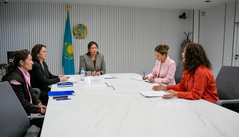 Вице-министр юстиции Ботагоз Жакселекова провела личный прием граждан в Центре приема граждан