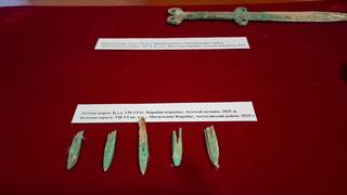 Карагандинские археологи нашли нетронутое погребение сакского воина