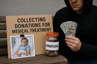 В Астане выявлена схема мошенничества при сборе денег на лечение