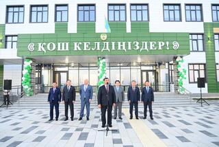 Девятая «Келешек мектебі» открылась в селе Кызылжарма