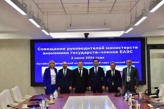 Бауыржан Омарбеков принял участие в совещании министров экономики стран ЕАЭС
