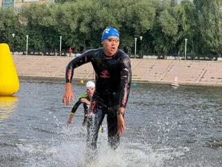 В столице прошли соревнования Astana Triathlon среди любителей