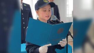 Полицейский класс “Жас сақшы”, названный в честь Газиза Байтасова открыт в области Абай