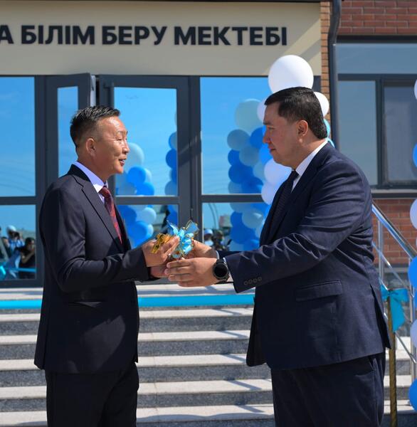 В селе Бірлік Павлодарского района произошло долгожданное событие – свои двери открыла новая школа