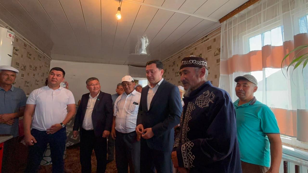 В Жабасаке завершена газификация села