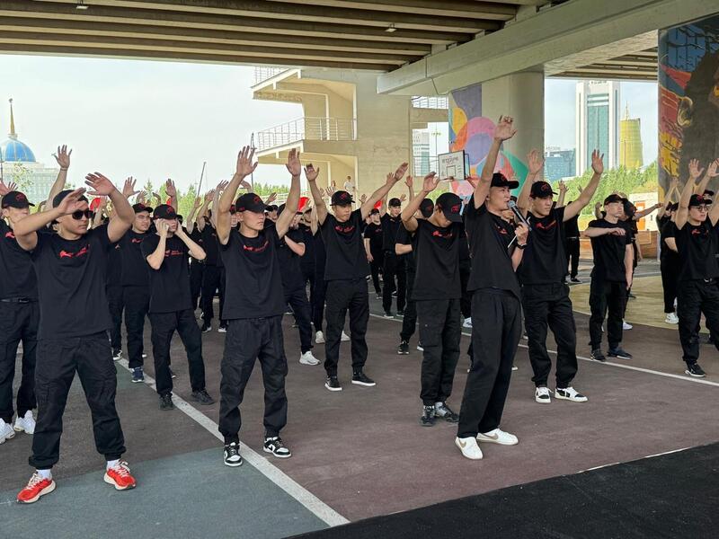 Чистый двор и здоровый образ жизни: в столице стартовал проект «Жаттығу»