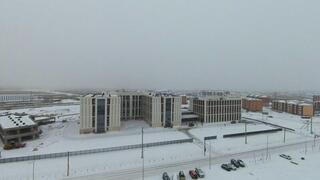 В Косшы завершается строительство поликлиники на 1000 посещений в сутки