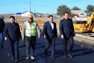 В селе Есет батыр обновлен старый мост