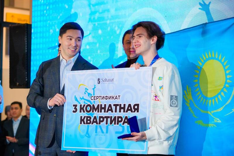 Олимпийского чемпиона Михаила Шайдорова торжественно встретили болельщики в Астане