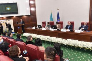 В КазНУ прошло заседание Ученого совета по итогам празднования 180-летия Абая