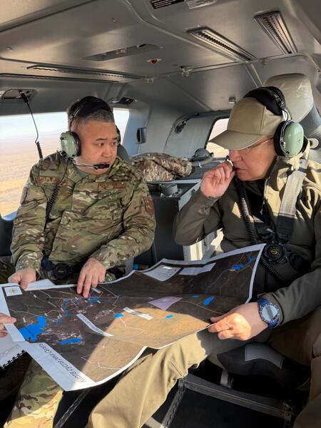 Аким области Асаин Байханов оценил паводковую ситуацию в Актогайском районе