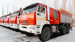 Новые пожарные автомобили прибыли в лесной резерват