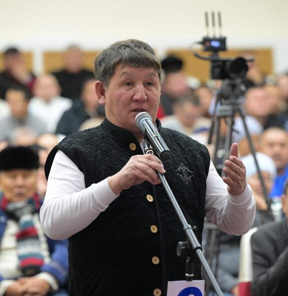 Аким Павлодарской области Асаин Байханов встретился с жителями Баянаульского района