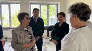 В трех районах Акмолинской области обсудили реализацию проектов социальной сферы