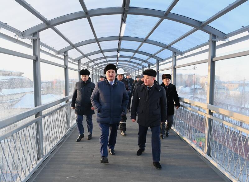 В Казалинском районе введён в эксплуатацию мост через железную дорогу