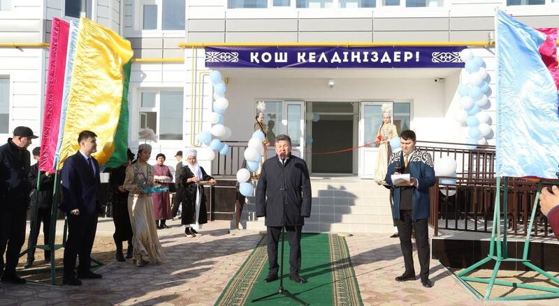 В Тупкараганском районе сдано в эксплуатацию новое общежитие на 100 семей