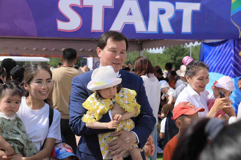В Актобе ярко и масштабно прошло празднование Международного дня защиты детей.