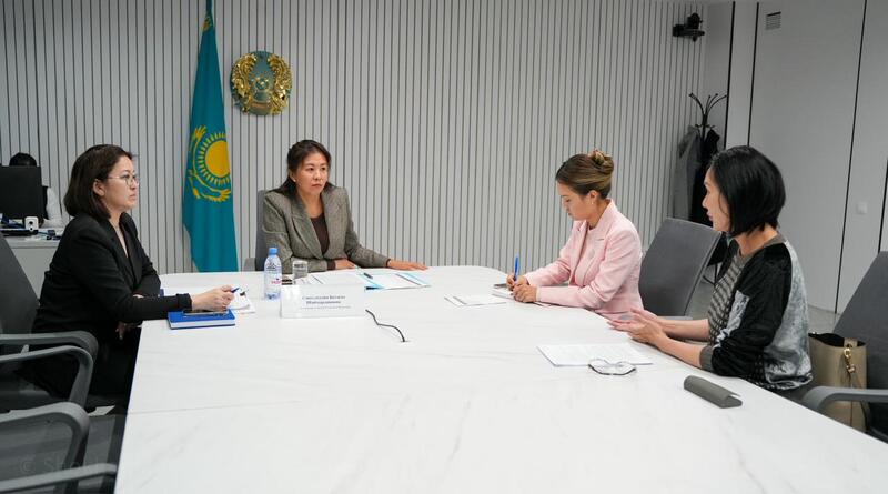 Вице-министр юстиции Ботагоз Жакселекова провела личный прием граждан в Центре приема граждан