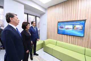 Министр здравоохранения ознакомился с работой центра раннего вмешательства «Қамқорлық»