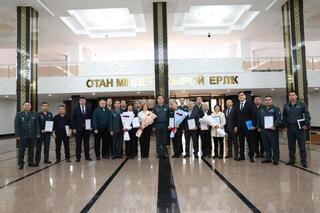 В Астане чествовали военных журналистов