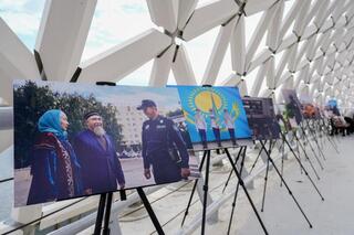 Фотовыставка «Закон и порядок» проходит в столичном парке