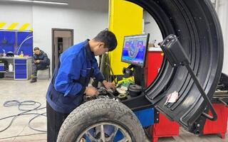 В Астане прошел конкурс «Лучший шиномонтажник – 2025»