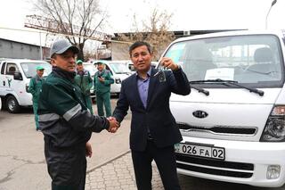 В ветеринарной службе Алматы обновили автопарк
