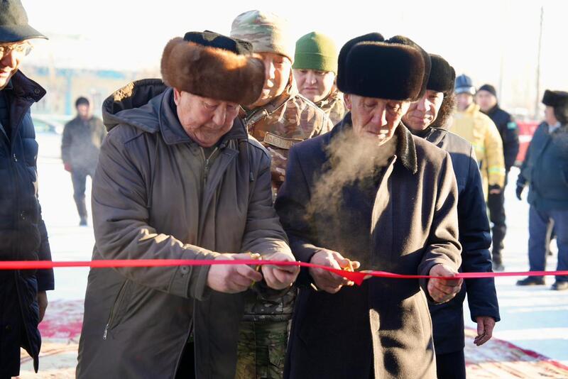 В Кокпектинском и Бескарагайском районах открыты пожарные посты