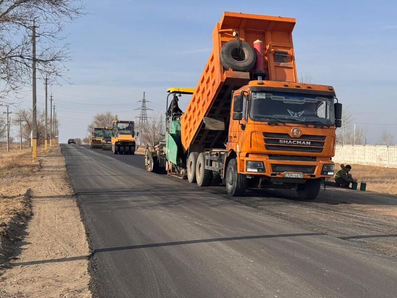 Более 900 км автодорог отремонтировано в этом году в Акмолинской области