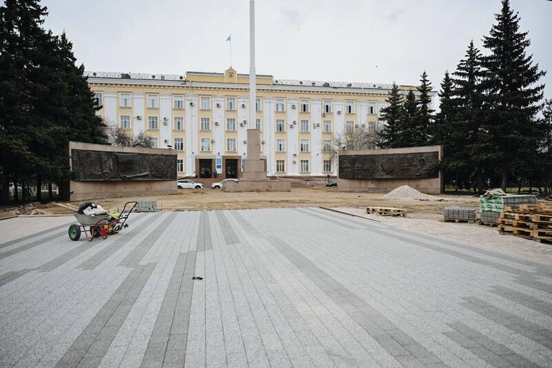 В Петропавле начался второй этап реконструкции главной улицы города