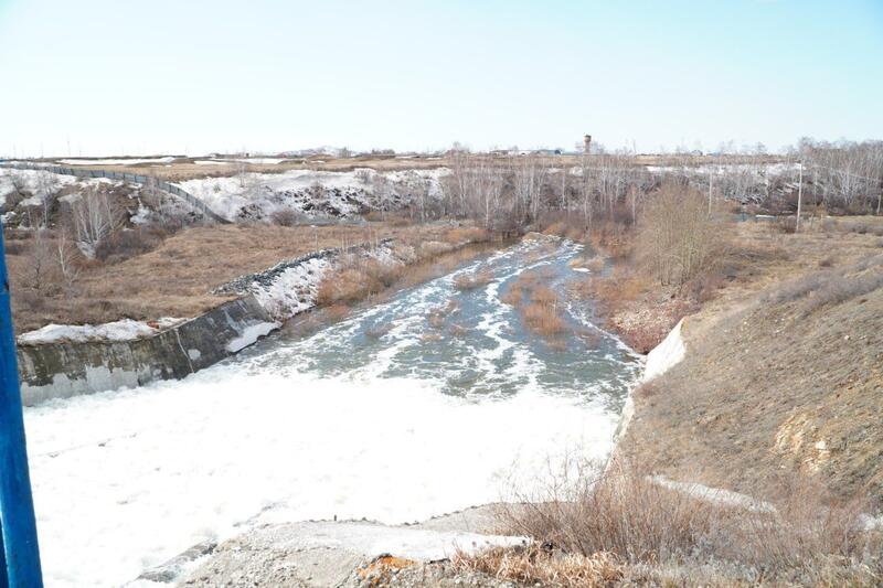 Аким Акмолинской области ознакомился с ходом противопаводковых мероприятий в г. Кокшетау