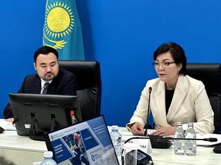 С. Жакупова провела встречу с активом Алматинской области