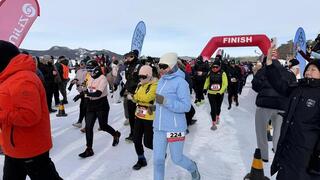 «BURABAY ICE-2026» собрал в Акмолинской области более 700 любителей бега