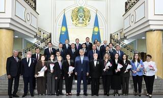 В преддверии Дня Республики в МИД Казахстана состоялось торжественное собрание