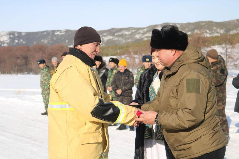 Противопожарная техника передана в «Баянаульский государственный национальный природный парк»