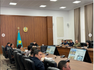 Заседание штаба по вопросам подготовки к туристическому сезону и реализации республиканской программы «Таза Казахстан».