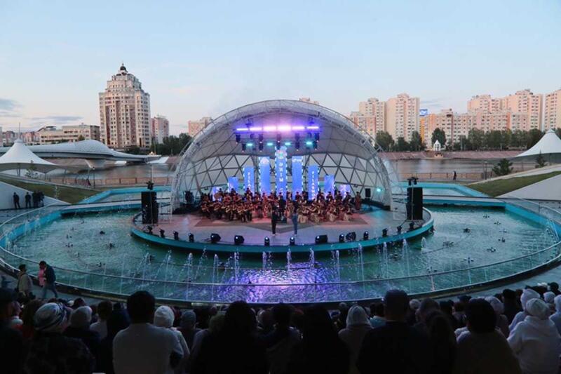 В Астане состоялся концерт, посвященный 95-летию Шамши Калдаякова