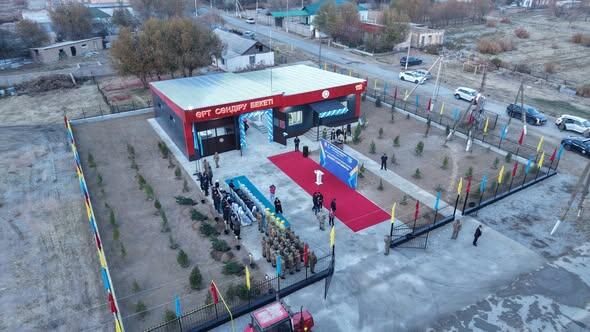 ТУРКЕСТАН: В ОРДАБАСИНСКОМ РАЙОНЕ ОТКРЫЛАСЬ НОВАЯ ПОЖАРНАЯ ЧАСТЬ