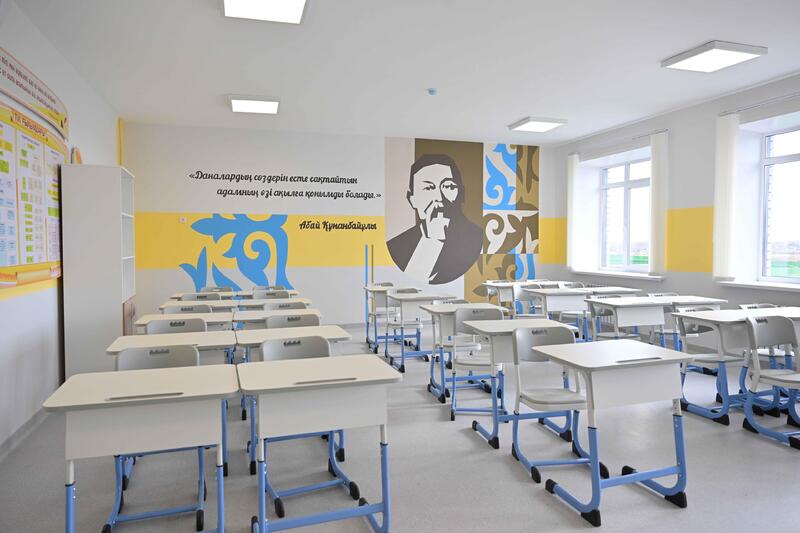 В Аягозском районе области Абай открылась школа на 600 мест