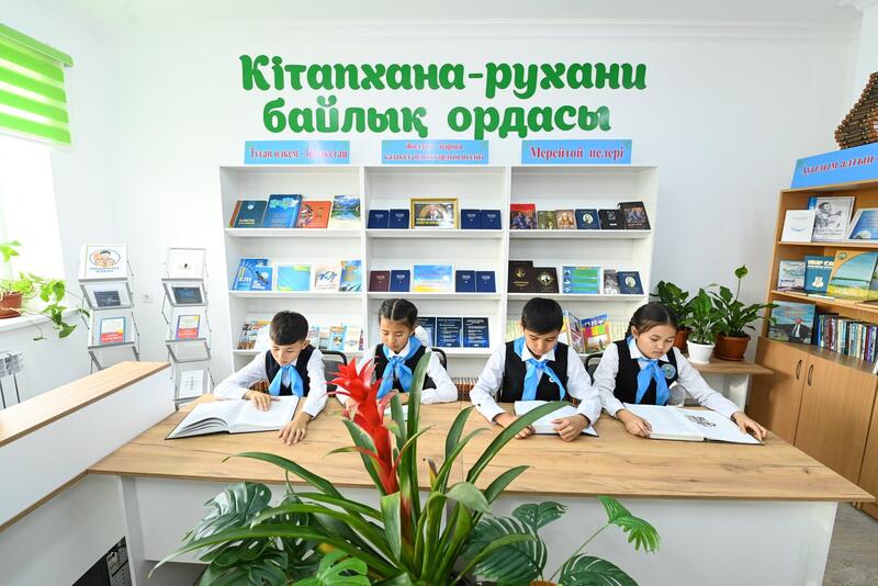 В селе Бестам Шиелийского района открылся клуб на 150 мест