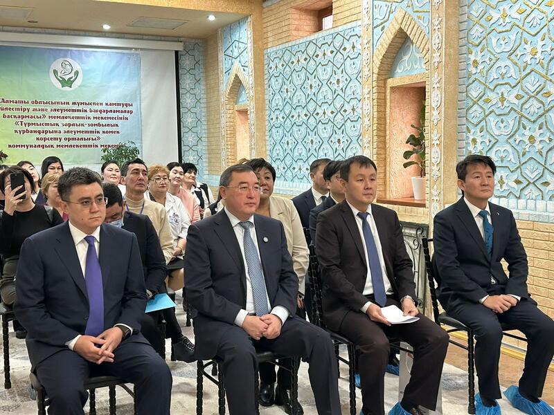 Совместная инициатива бизнеса и власти: 20 млн тг для социального центра в Алматинской области