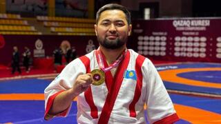 Спортсмен из Бухар-Жырауского района стал чемпионом Азии по қазақ күресі