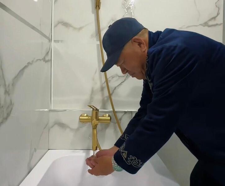 Село Улгайсын подключили к централизованному водоснабжению