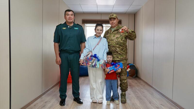Глава МЧС открыл новую пожарную часть в городе Талгар