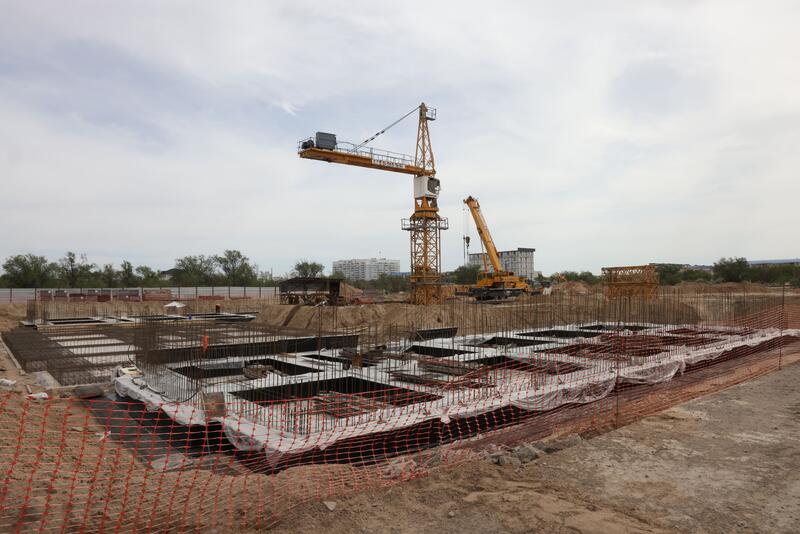 Марат Султангазиев принял участие в закладке капсулы времени в областном центре