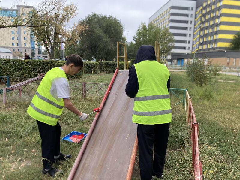 «Таза Қазақстан: Таза аула!» – шаг во имя будущего поколения.
