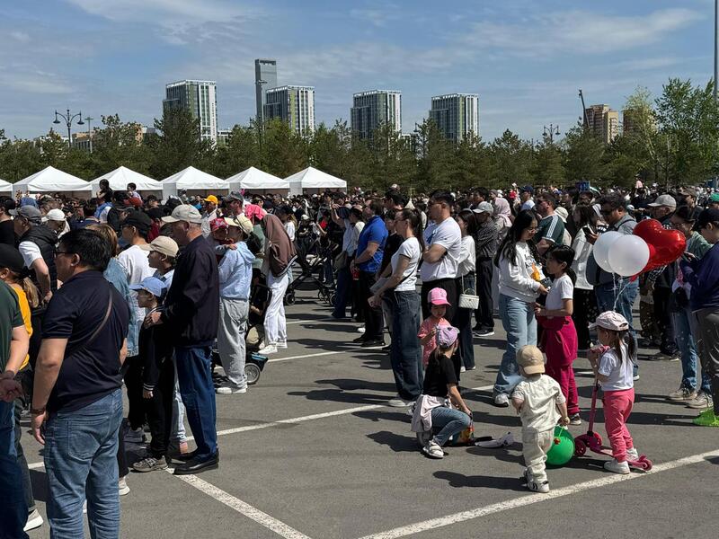 В столице начались праздничные мероприятия ко Дню защитника Отечества и 80-летию Победы