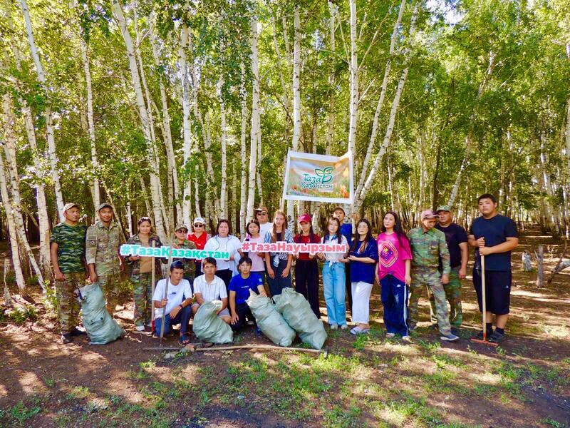 Завершился сезон молодежных трудовых отрядов «Жасыл ел»